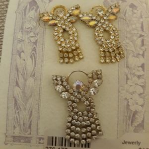 Brooch and Earrings set